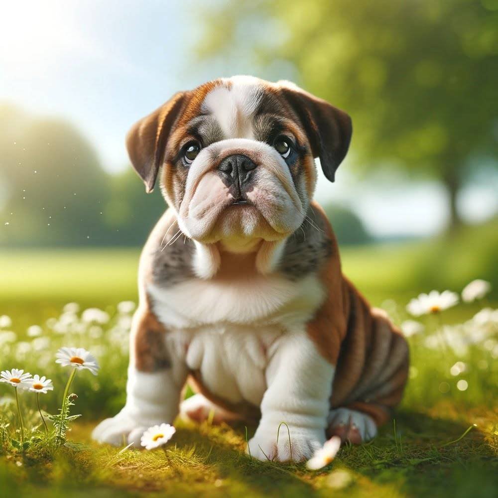 English Bulldog puppy