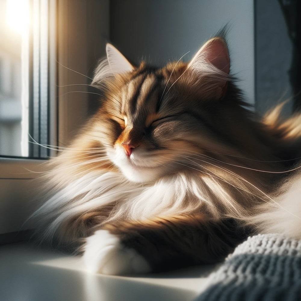 norwegian forest cat colors