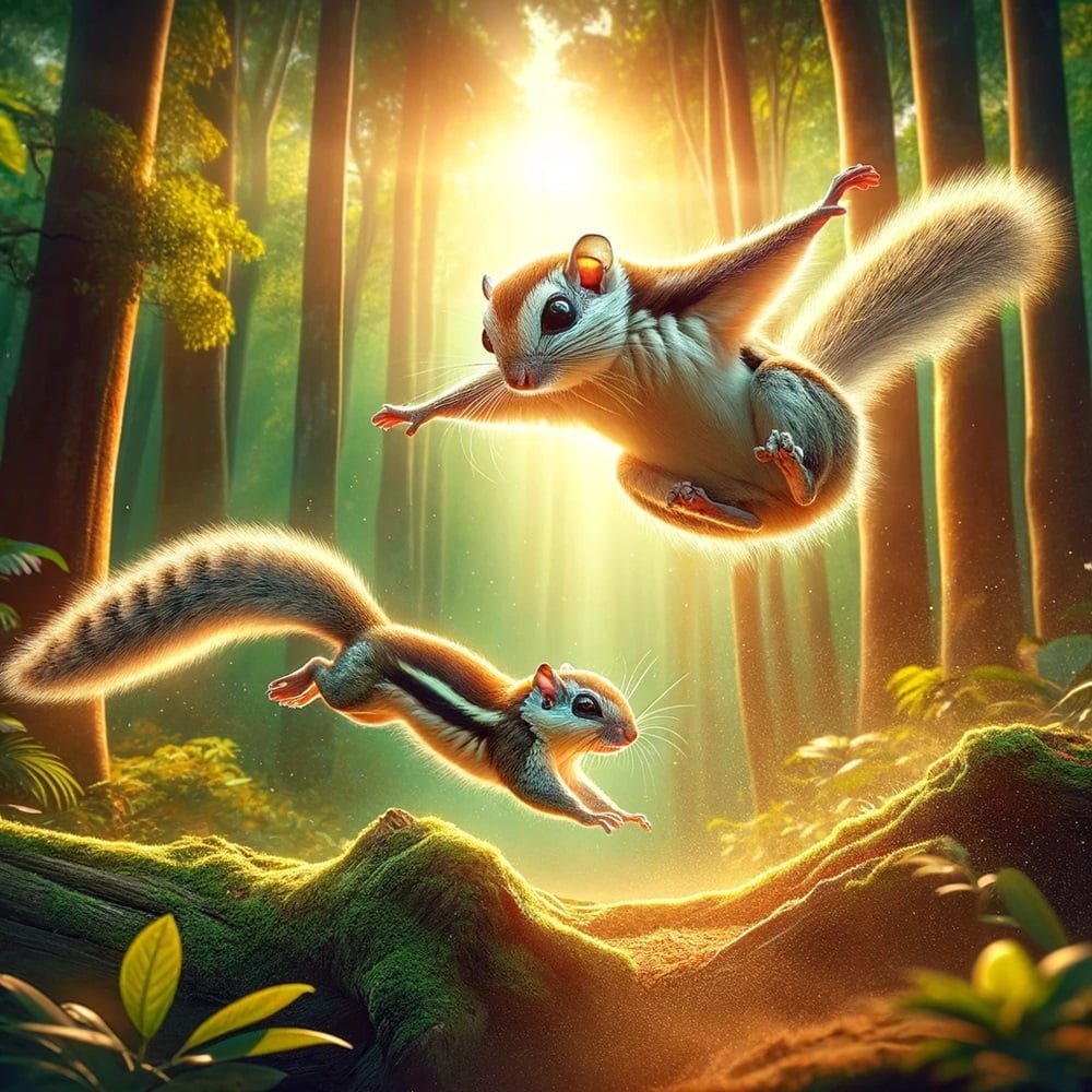 he Fascinating World of Flying Squirrels