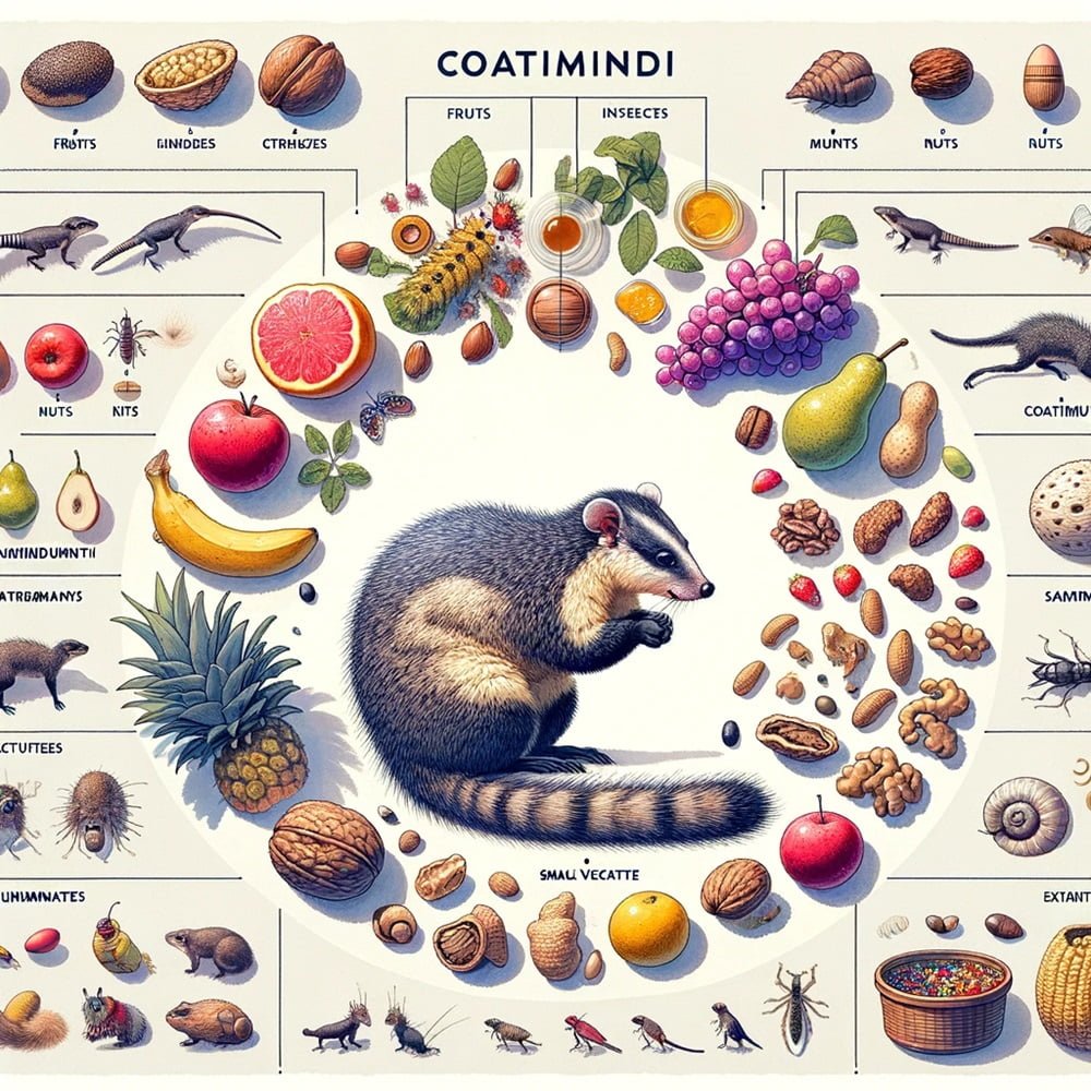 coatimundi diet chart