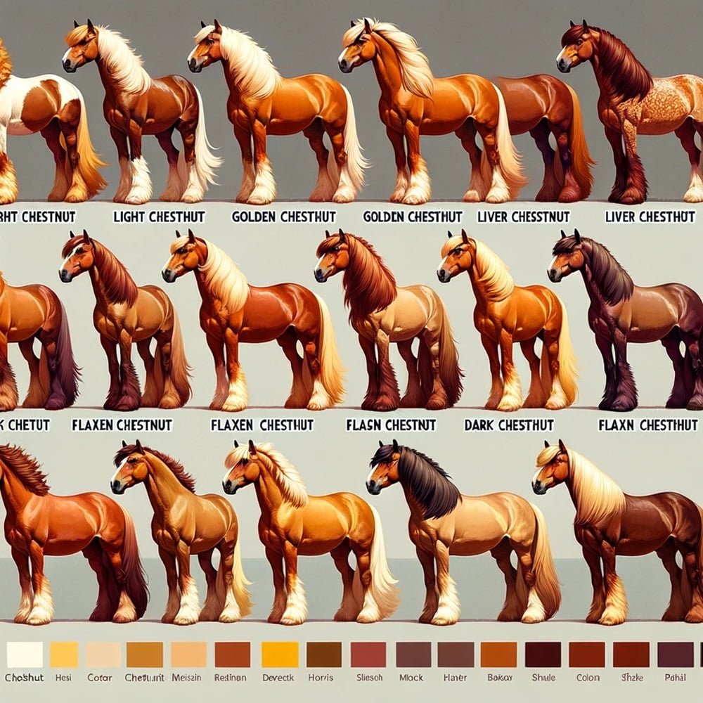 haflinger horse colors