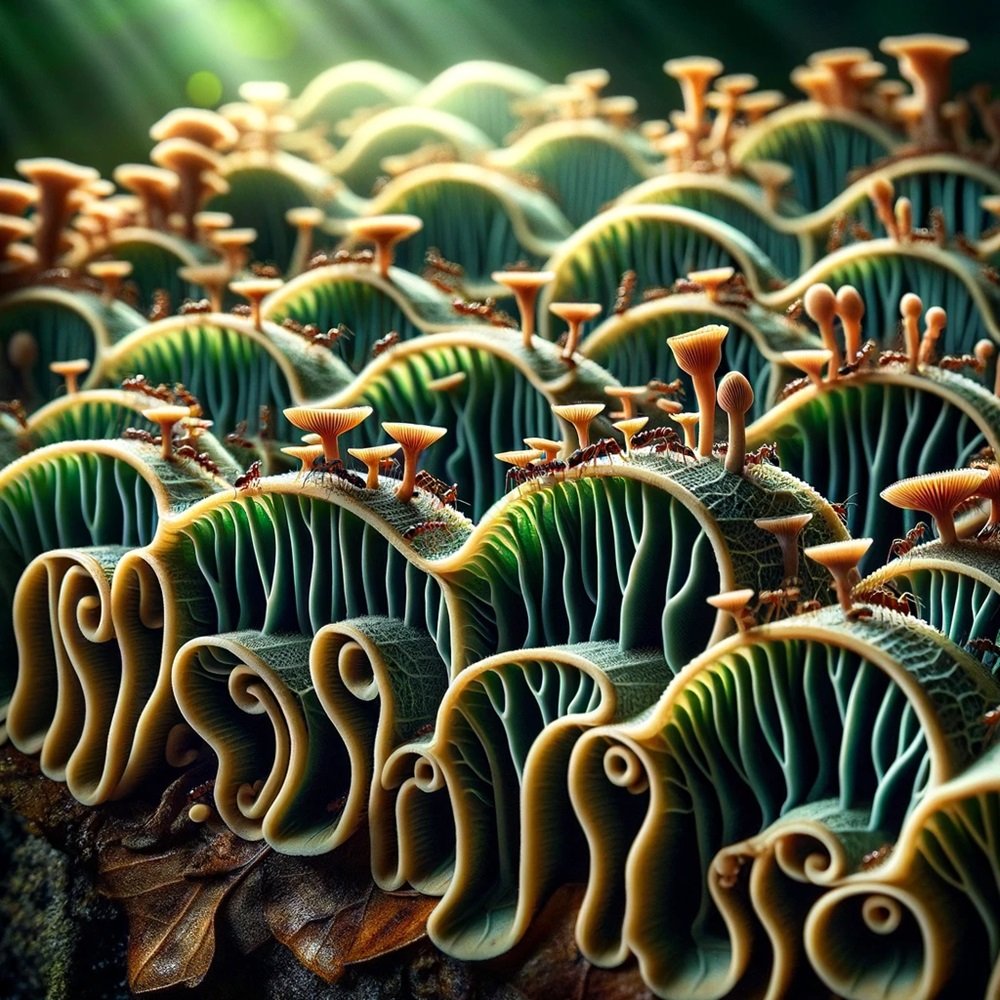 leafcutter ant colony