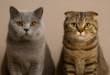 British Shorthair vs Scottish Fold