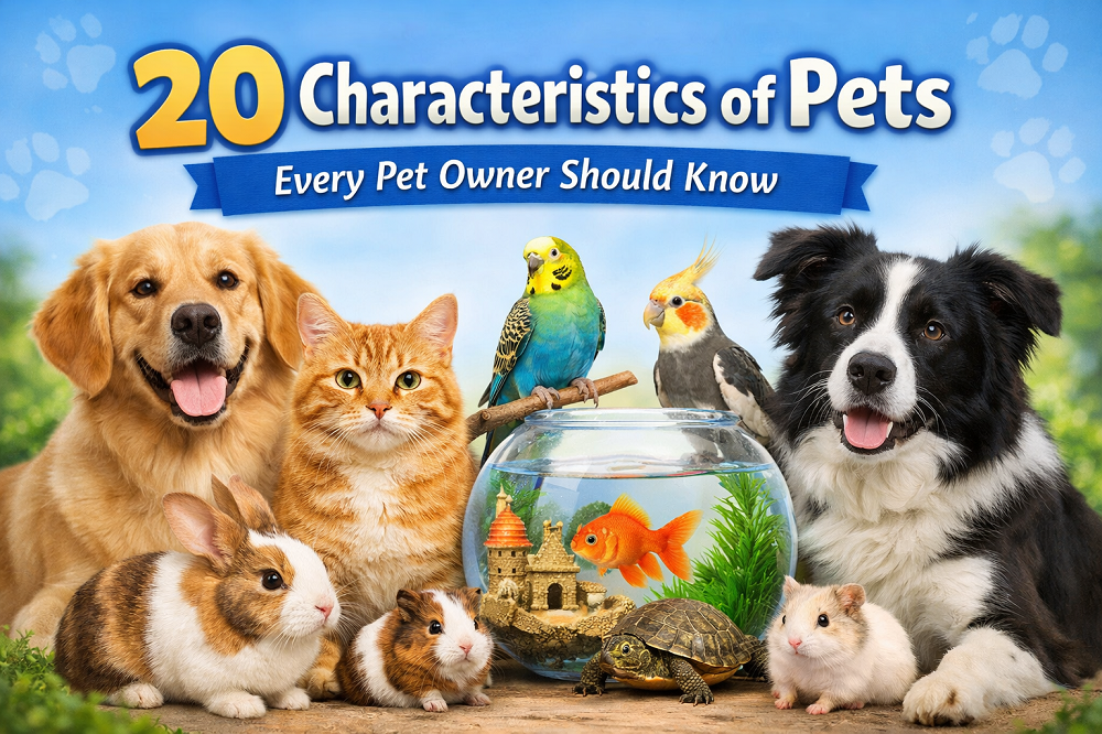 20 Characteristics of Pets Every Pet Owner Should Know