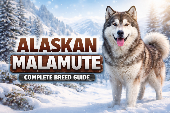 The Alaskan Malamute: A Complete Guide to the Powerful Arctic Sled Dog